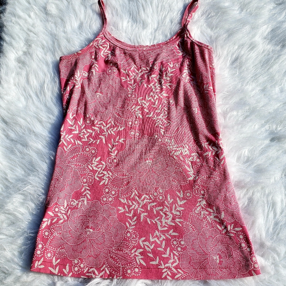 Pink Floral Cami